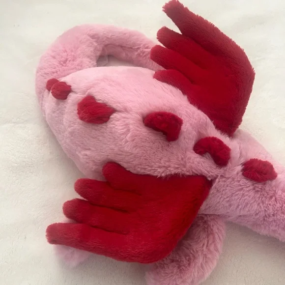 Jellycat Heart Dragon - Authentic - Brand New - Picture 2 of 8
